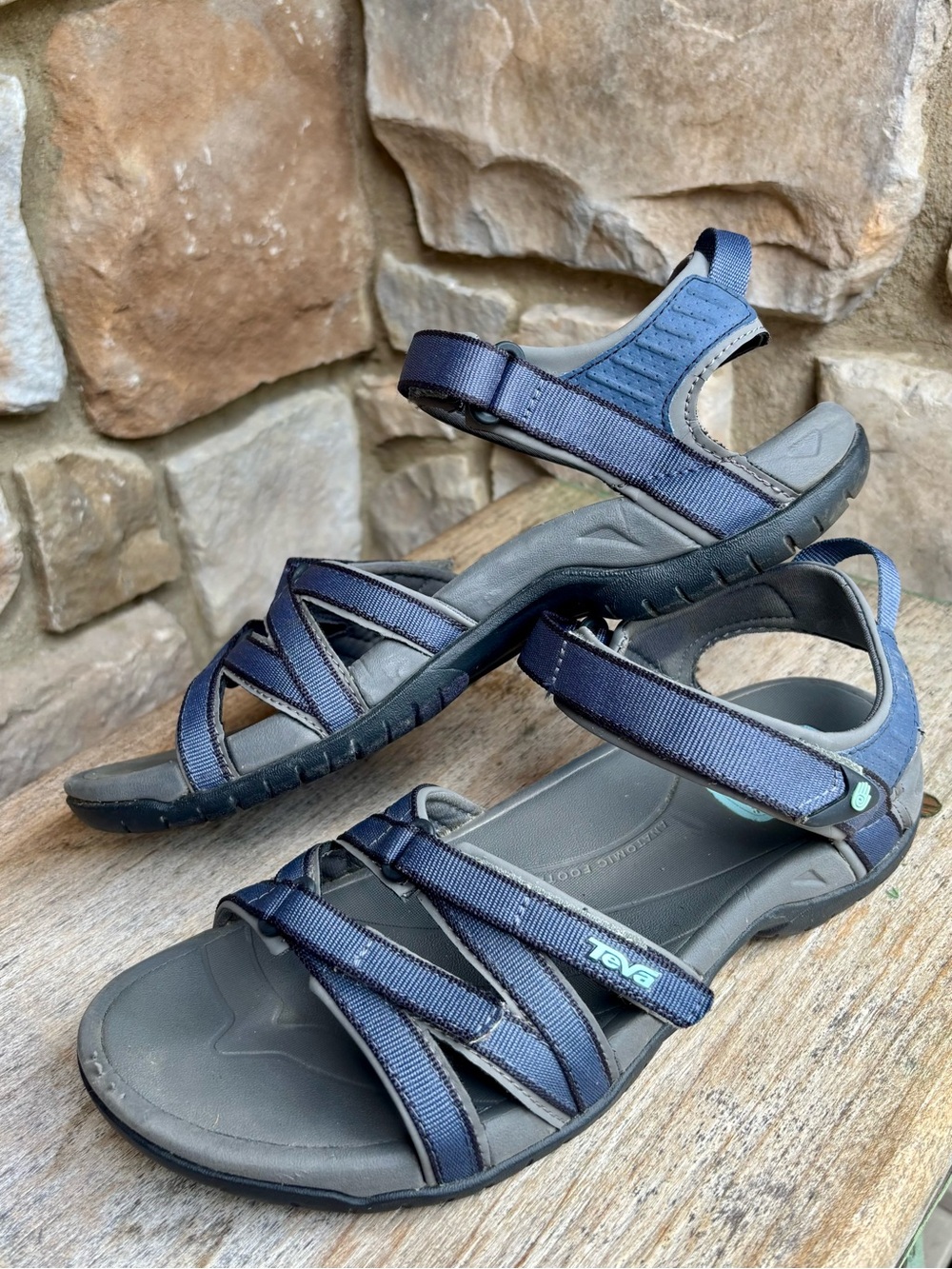 Women’s TEVA Terra Sandals, Bearing Sea color, Size 10